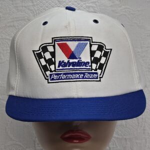 Valvaline Performance Team Racing Stylemaster USA Canvas Hat Embroidered Cap